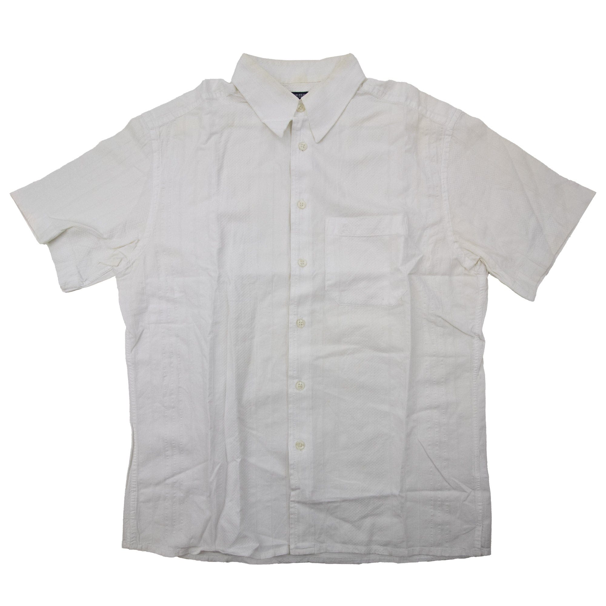Pre-Loved Short Sleeve Shirt White Medium