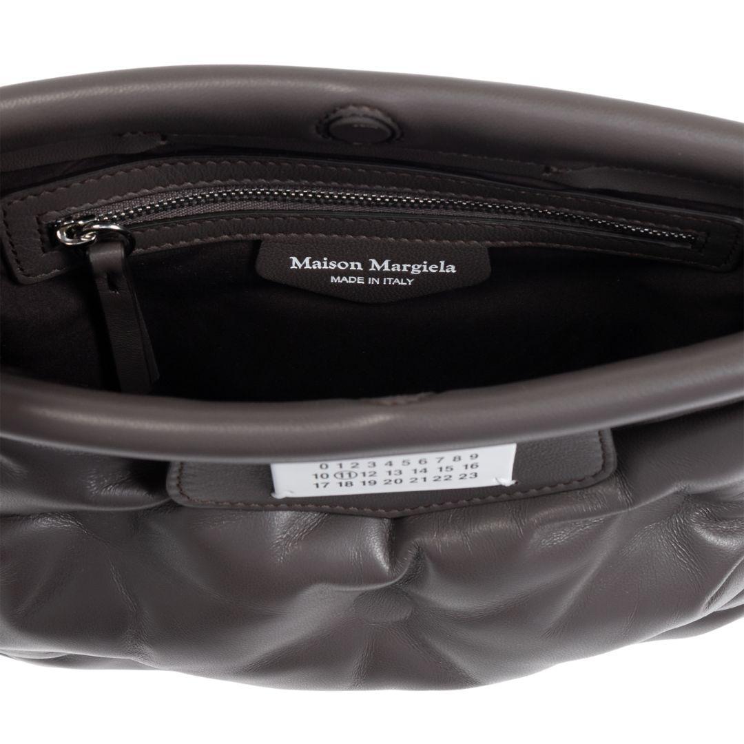 MAISON MARGIELA MEDIUM GLAM SLAM BAG GREY
