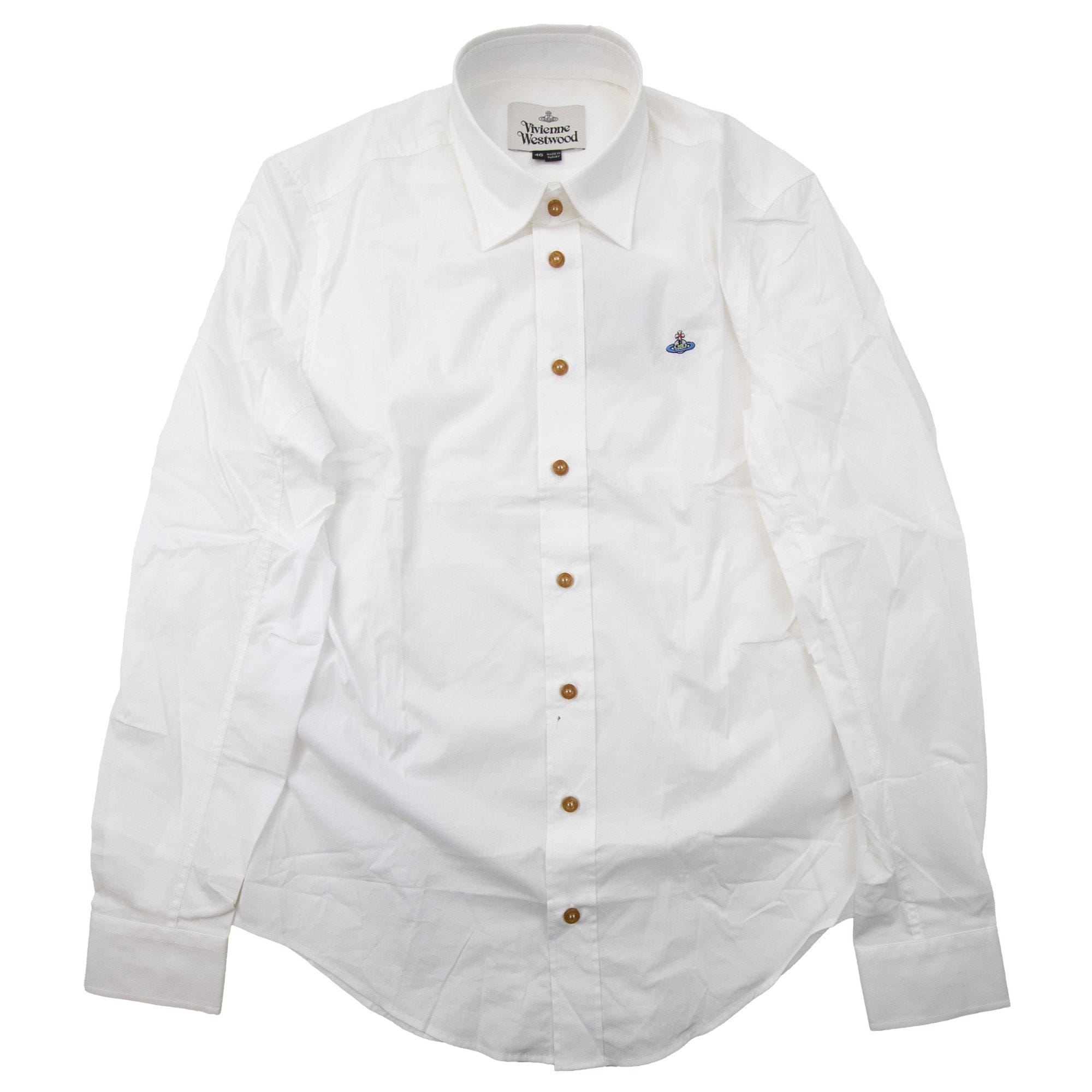 Pre-Loved Slim Fit Shirt White 46"