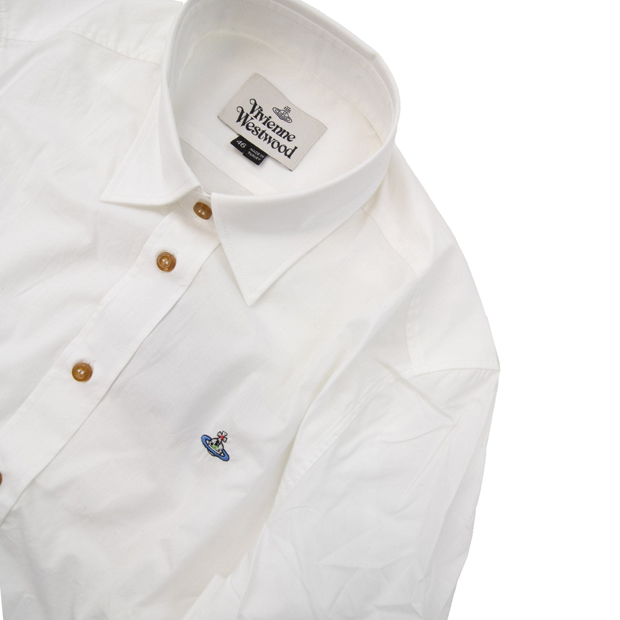 Pre-Loved Slim Fit Shirt White 46"