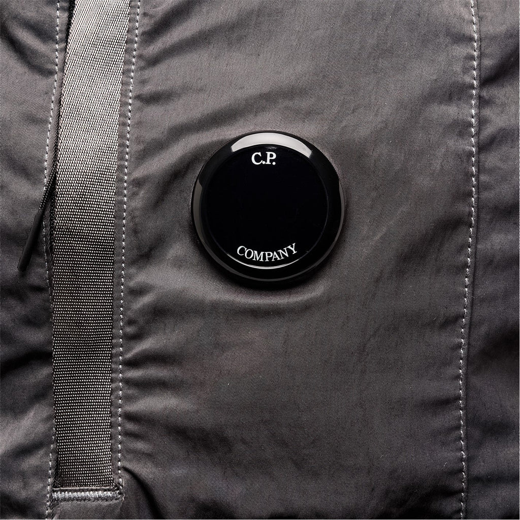CP Company Chrome Black Nylon B Lens Tote