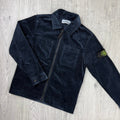 Stone Island Junior Corduroy Shirt - Navy