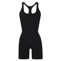 SKIMS OUTDOOR MID THIGH JUMPSUIT ONYX