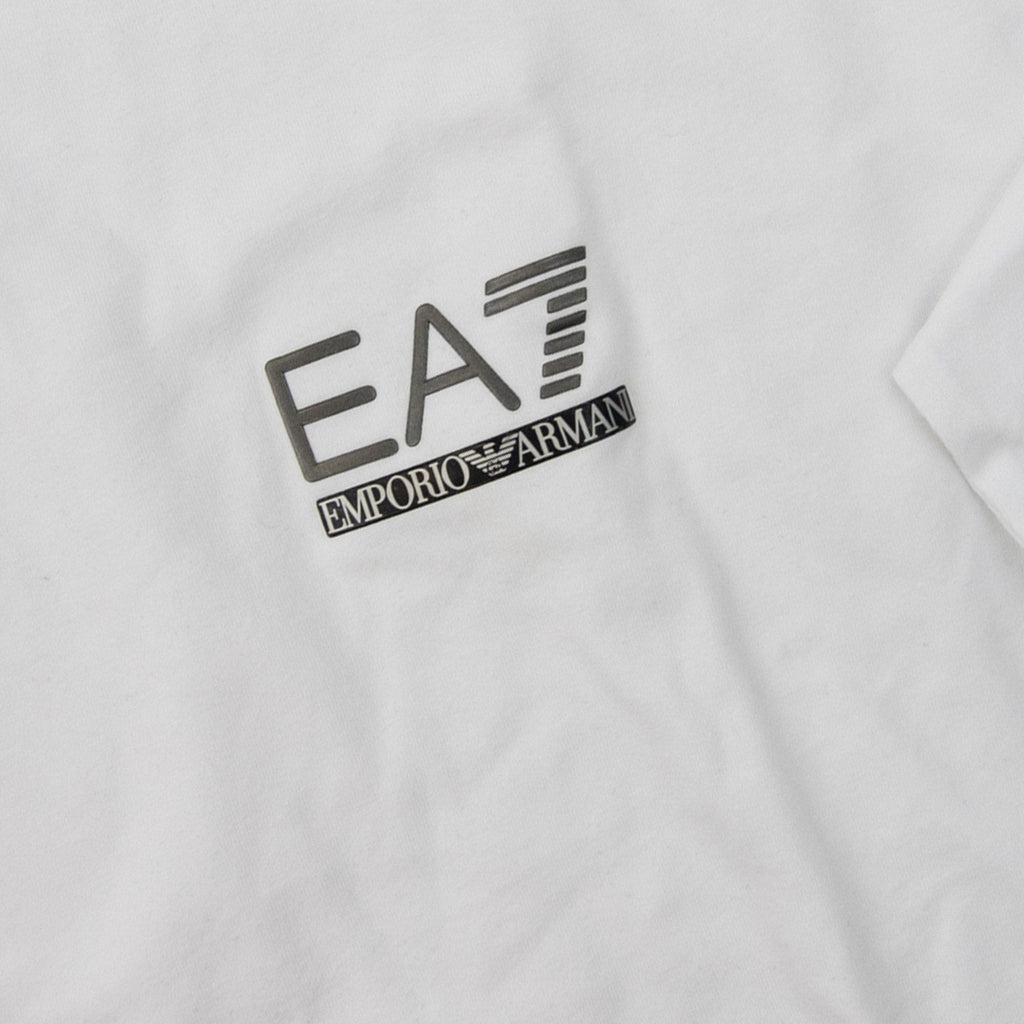 Pre-Loved EA7 Train Evolution Long Sleeve T-shirt White 3XL