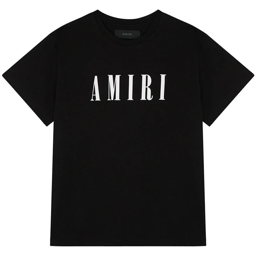 Kids Amiri Black Logo T-Shirt