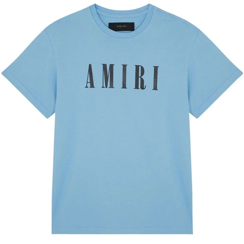 Kids Amiri Blue Logo T-Shirt