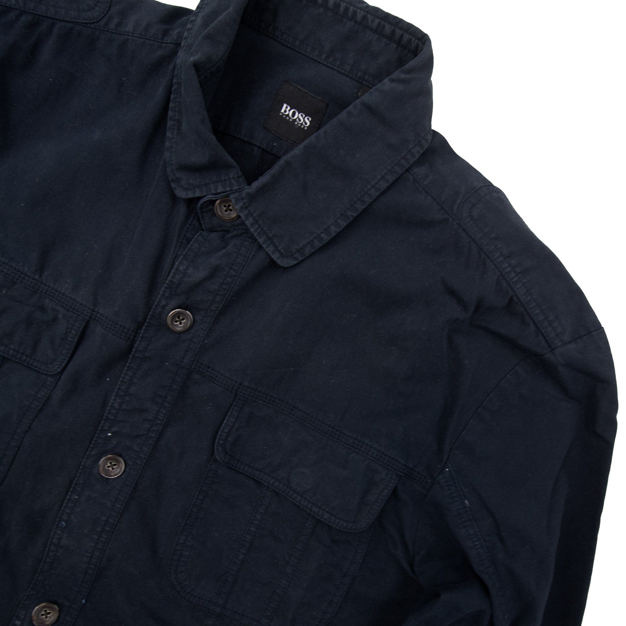 Pre-Loved Over-Shirt Black Small