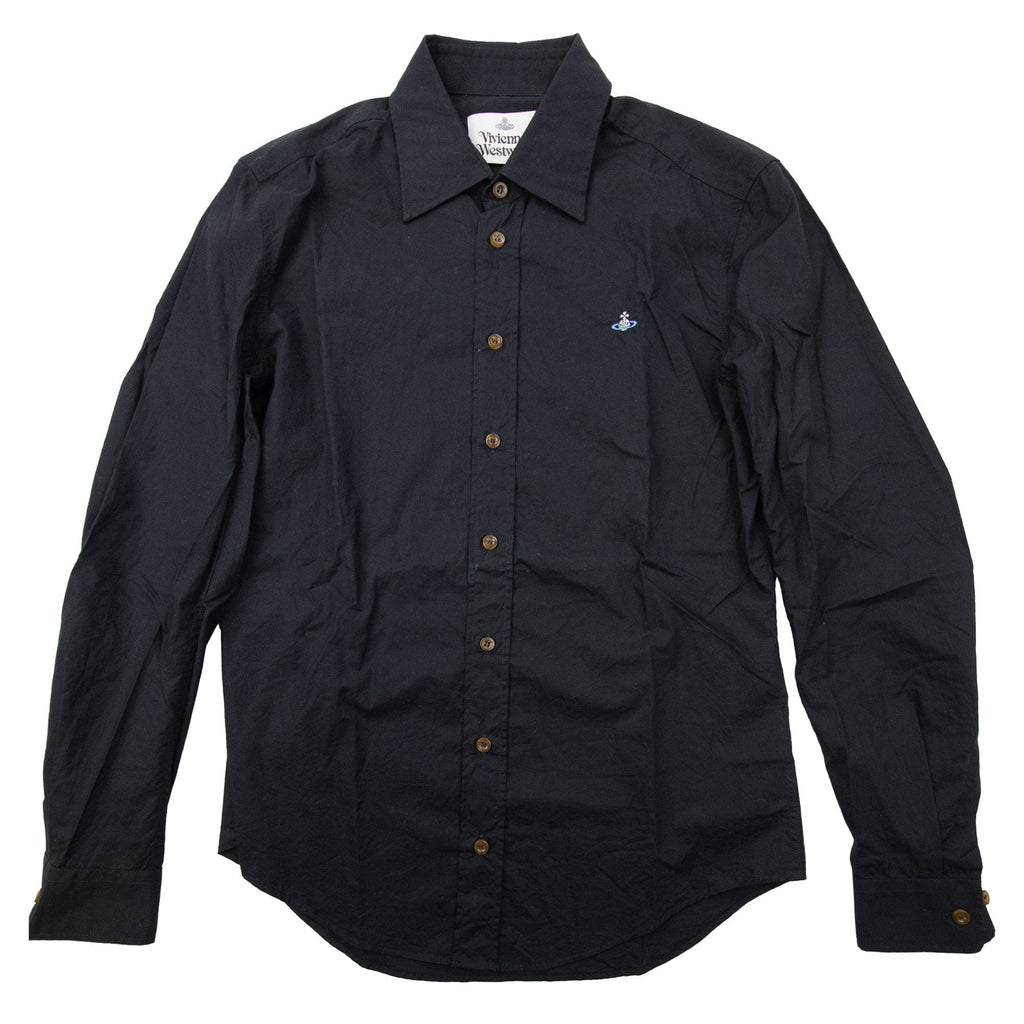 Pre-Loved Slim Fit Shirt Black 46"