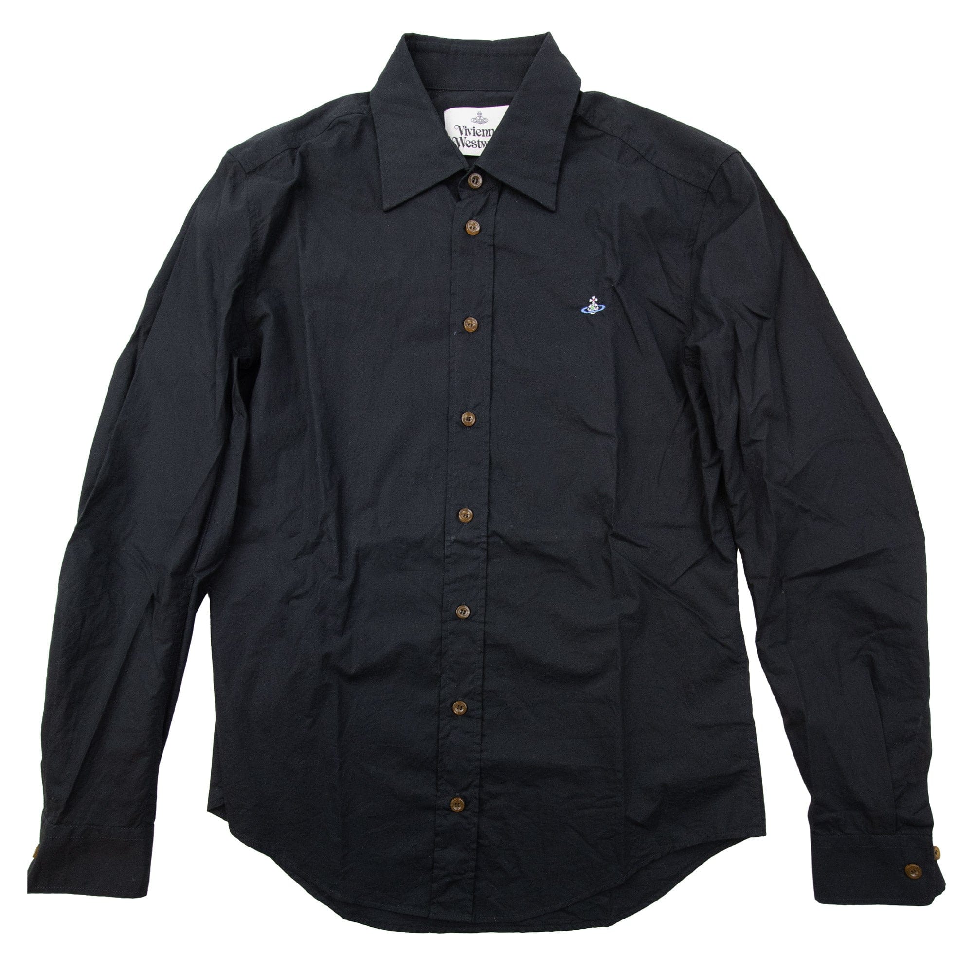 Pre-Loved Slim Fit Shirt Black 46"