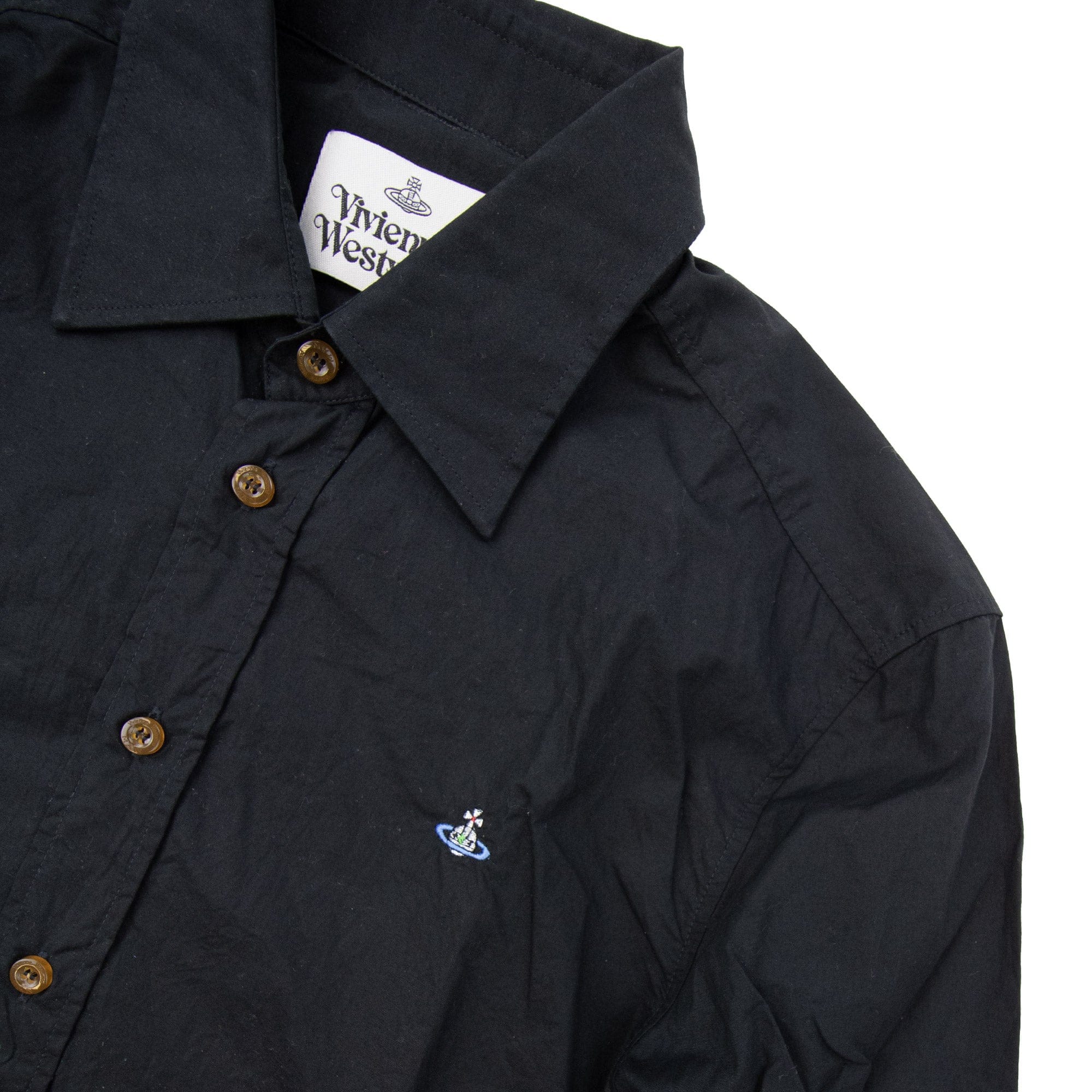 Pre-Loved Slim Fit Shirt Black 46"
