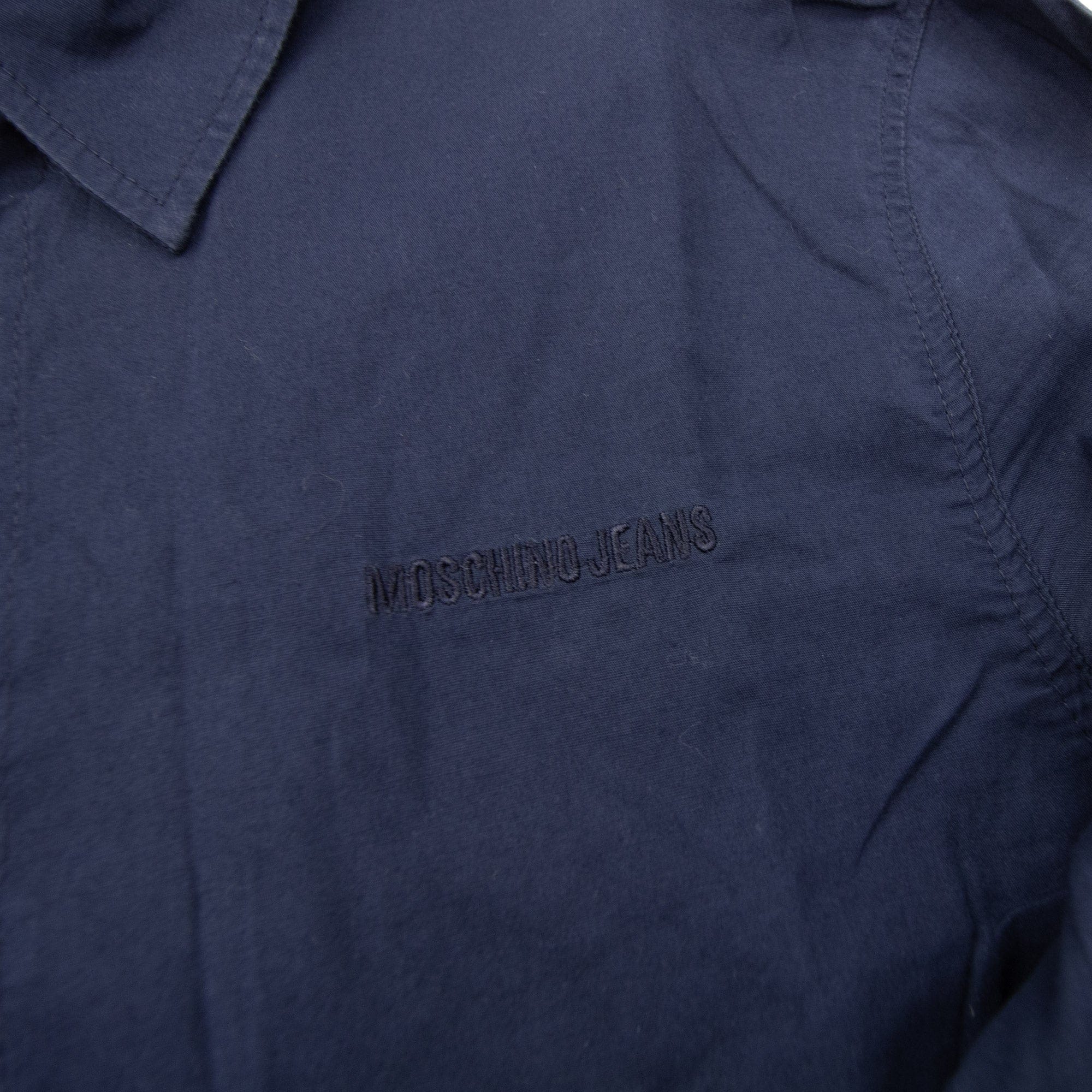 Pre-Loved Slim fit Shirt Navy Medium