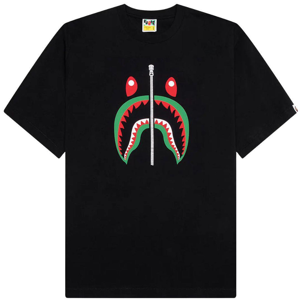 BAPE SHARK ITALY T-SHIRT BLACK