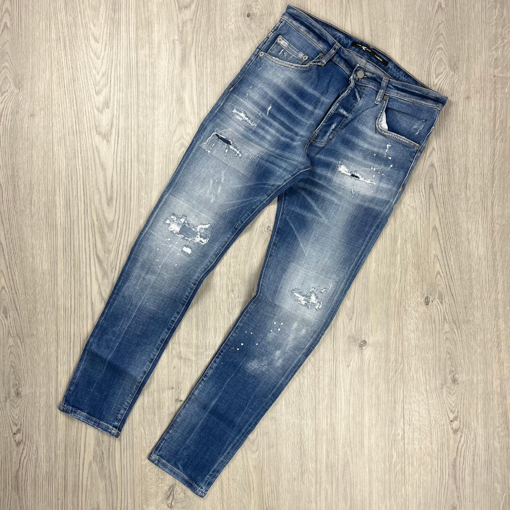 7TH HVN Slim Jeans - Blue
