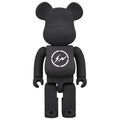 BEARBRICK X THE CONVENI X FRAGMENT 400% BLACK