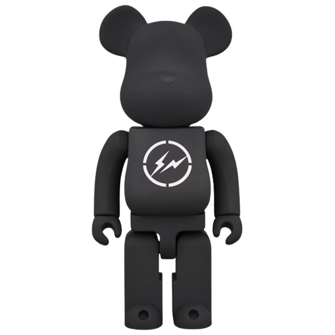 BEARBRICK X THE CONVENI X FRAGMENT 400% BLACK