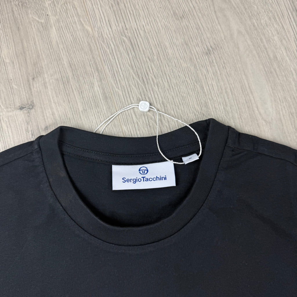 Sergio Tacchini 'Taormina Co' T-Shirt - Black