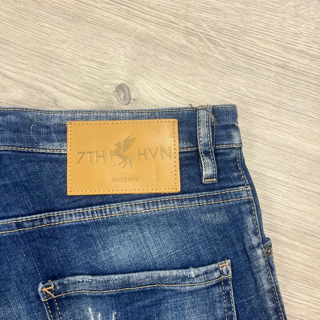 7TH HVN Slim Jeans - Blue
