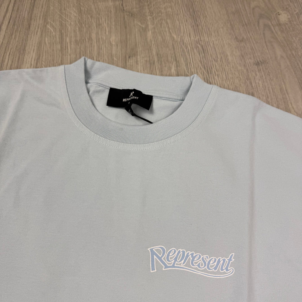 Represent 'Showcasing' T-Shirt - Cloud