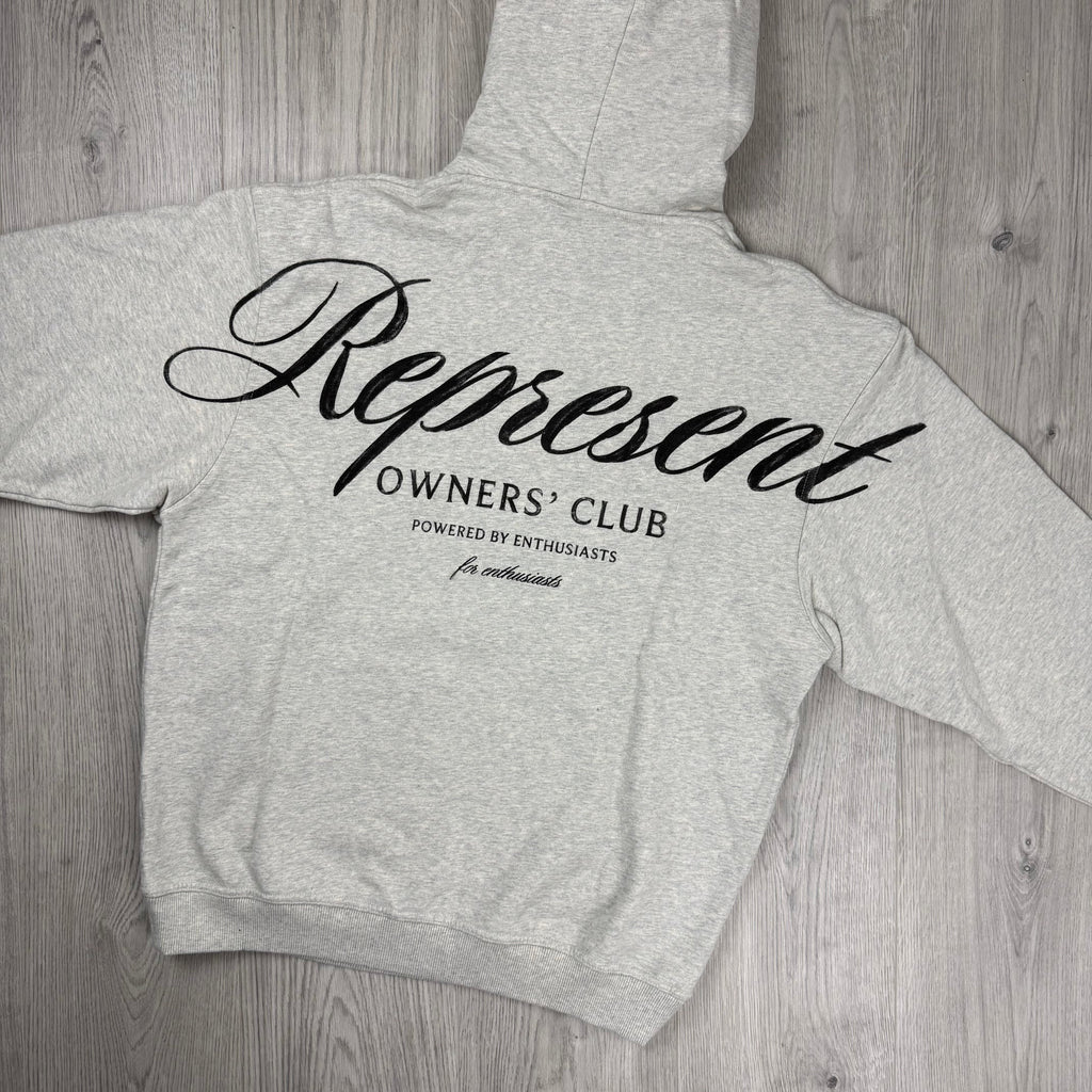 Represent 'Owners Club' Hoodie - Cream Marl