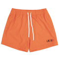 Amiri Orange Logo Swimshorts
