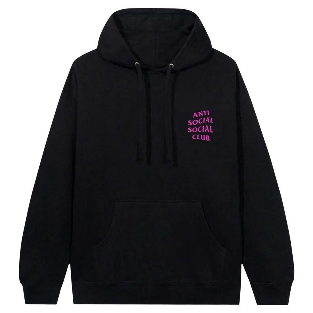ANTI SOCIAL SOCIAL CLUB BUBBLEGUM HOODIE BLACK