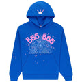 SP5DER ANGEL NUMBER HOODIE BLUE