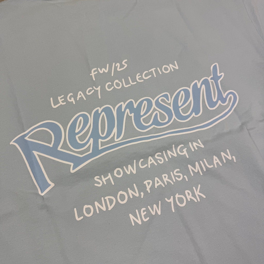 Represent 'Showcasing' T-Shirt - Cloud