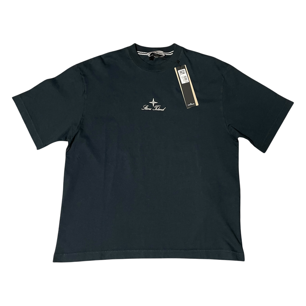 Stone Island Multiaxial Sashiro Embroidery T-Shirt