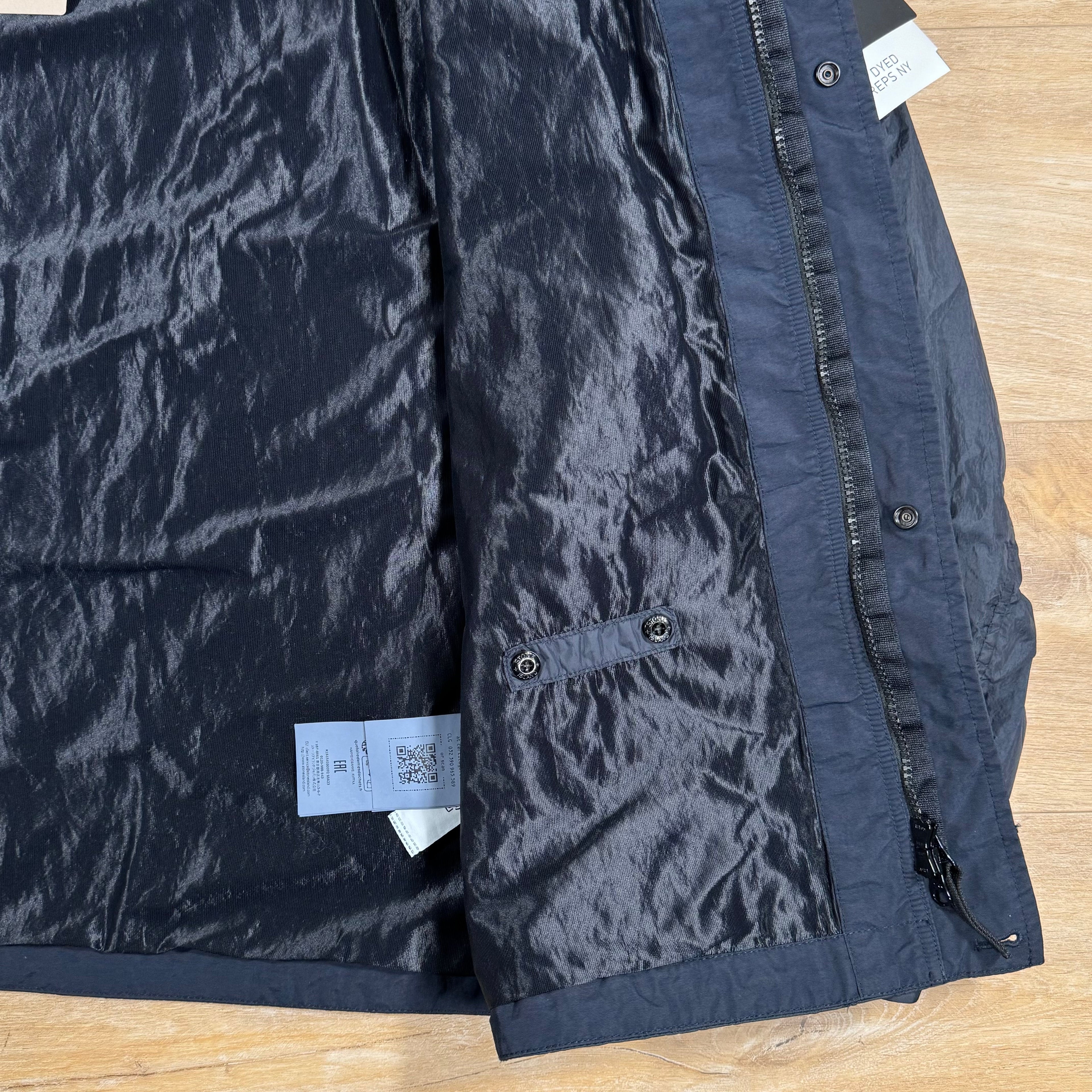 Stone Island Crinkle Reps R-NY Jacket in Navy