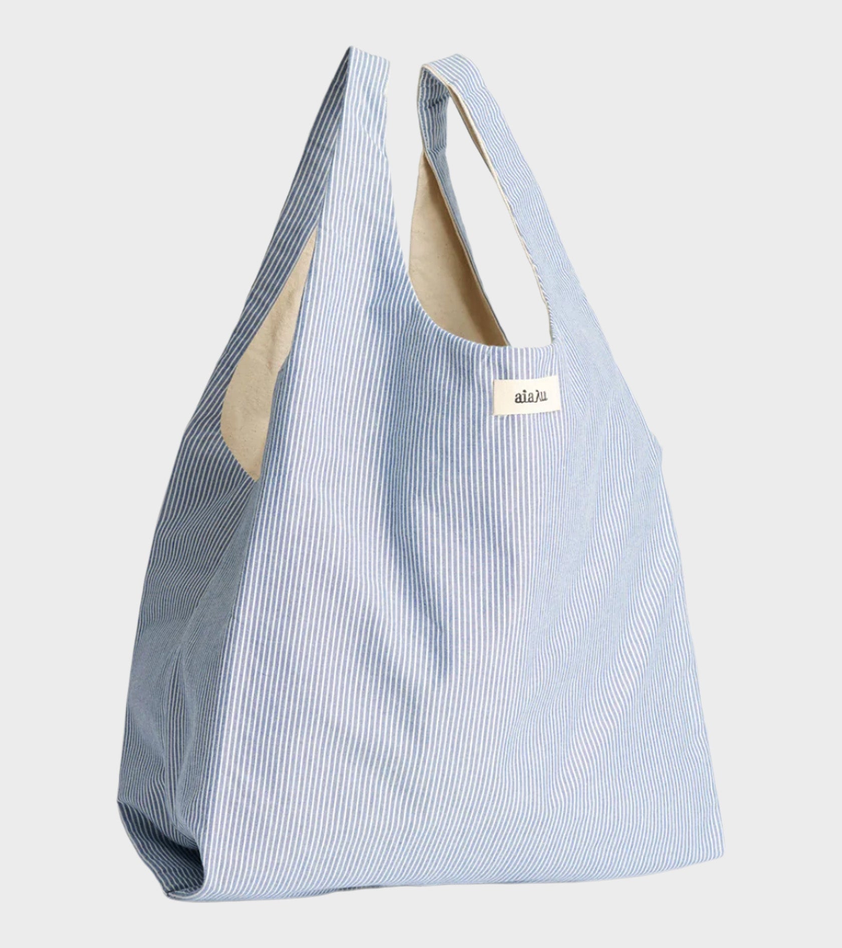 Bag Striped Medium Mix Blue Boy
