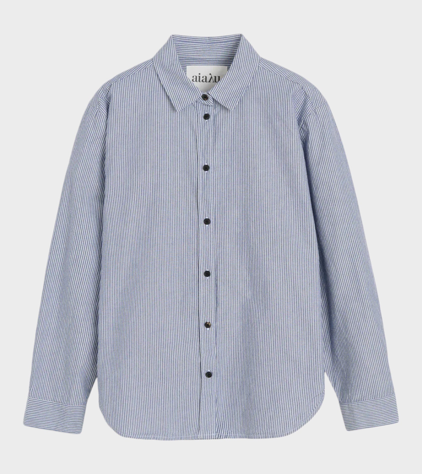 Paulina Shirt Striped Mix Blue Boy