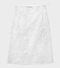 Alba Long Skirt White