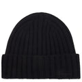 Amiri Black Cashmere Script Beanie