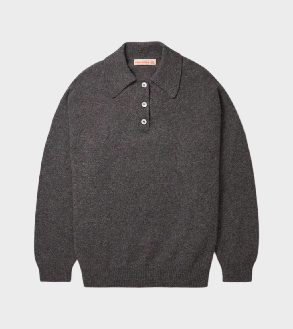 Edith Polo Shirt Derby Grey