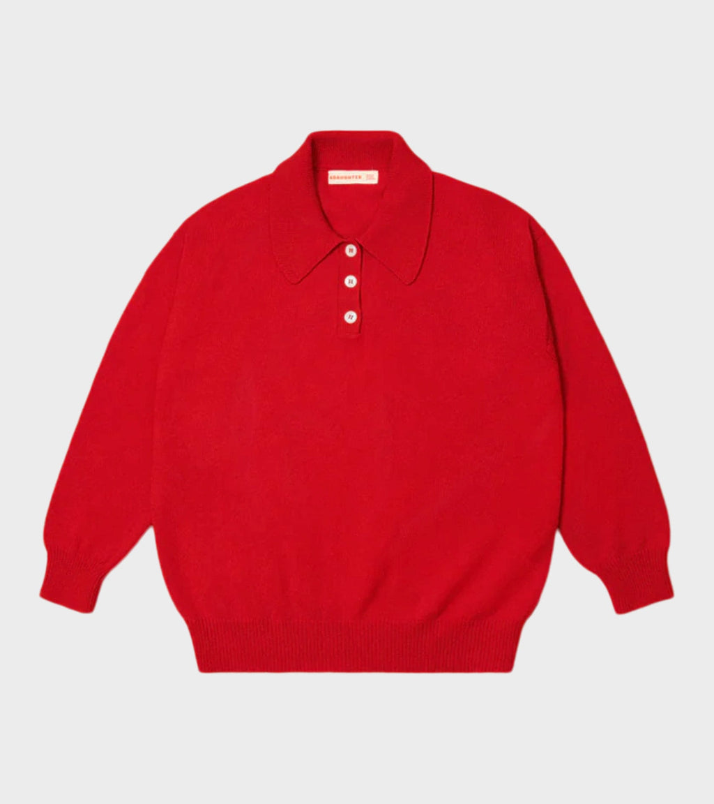 Edith Polo Shirt Poppy Red
