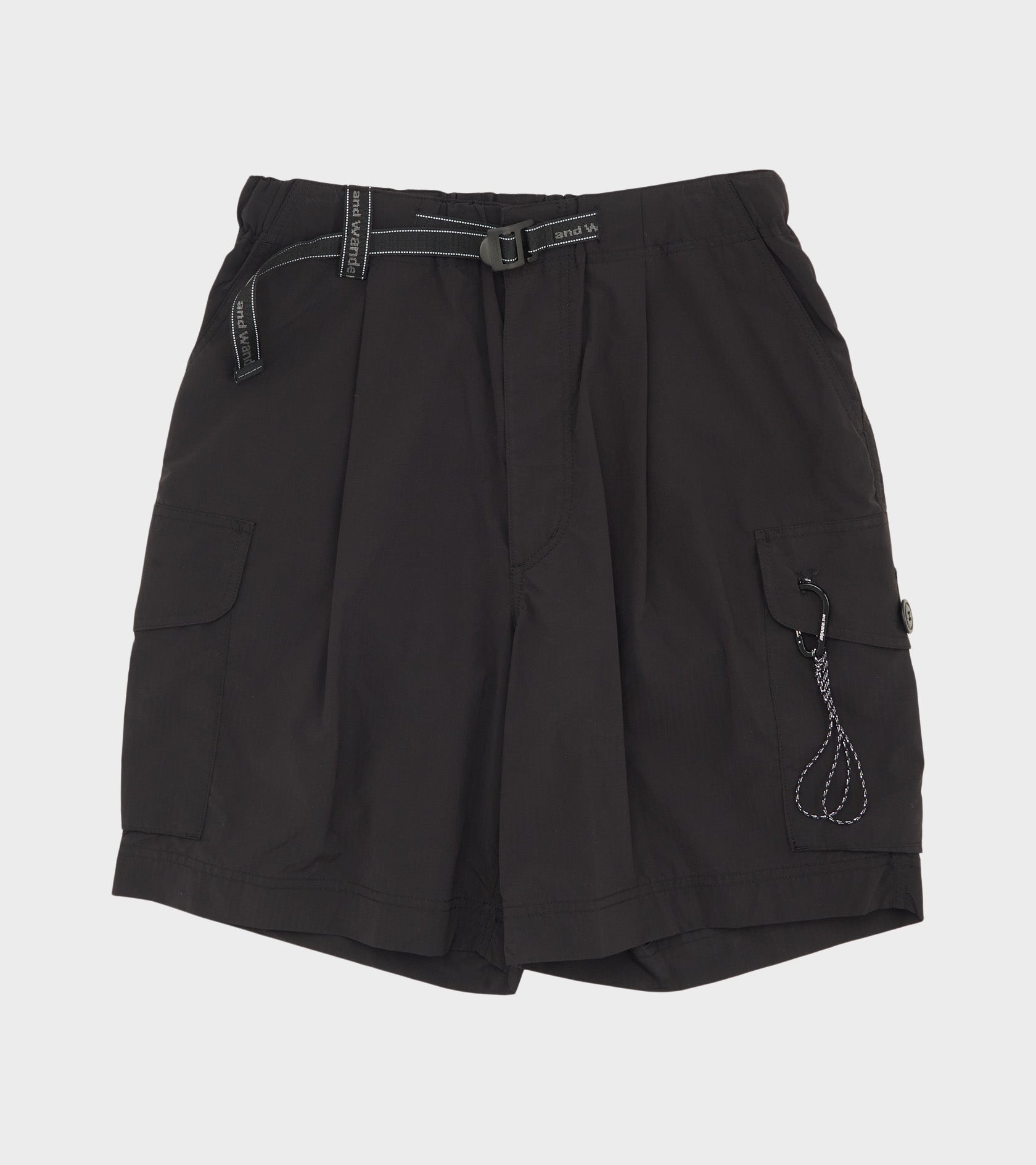 Oversized Cargo Shorts Black