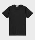 Luster Plaiting Tee Black