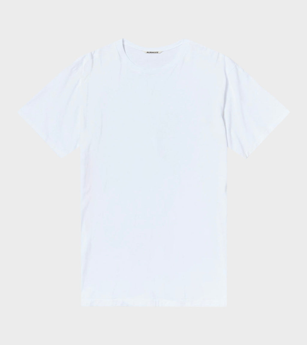Luster Plaiting Tee White