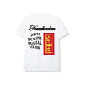 ANTI SOCIAL SOCIAL CLUB X CPFM TEE WHITE