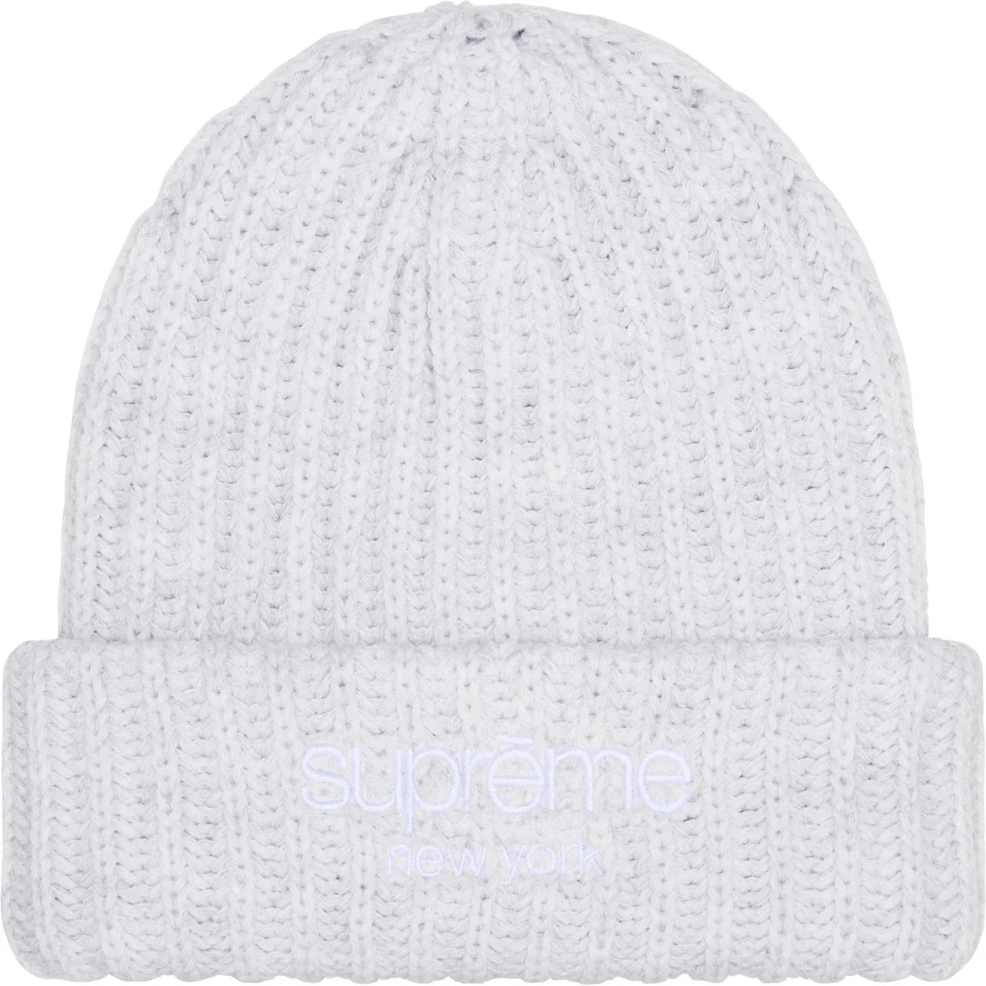 Supreme Chunky Knit Logo Beanie