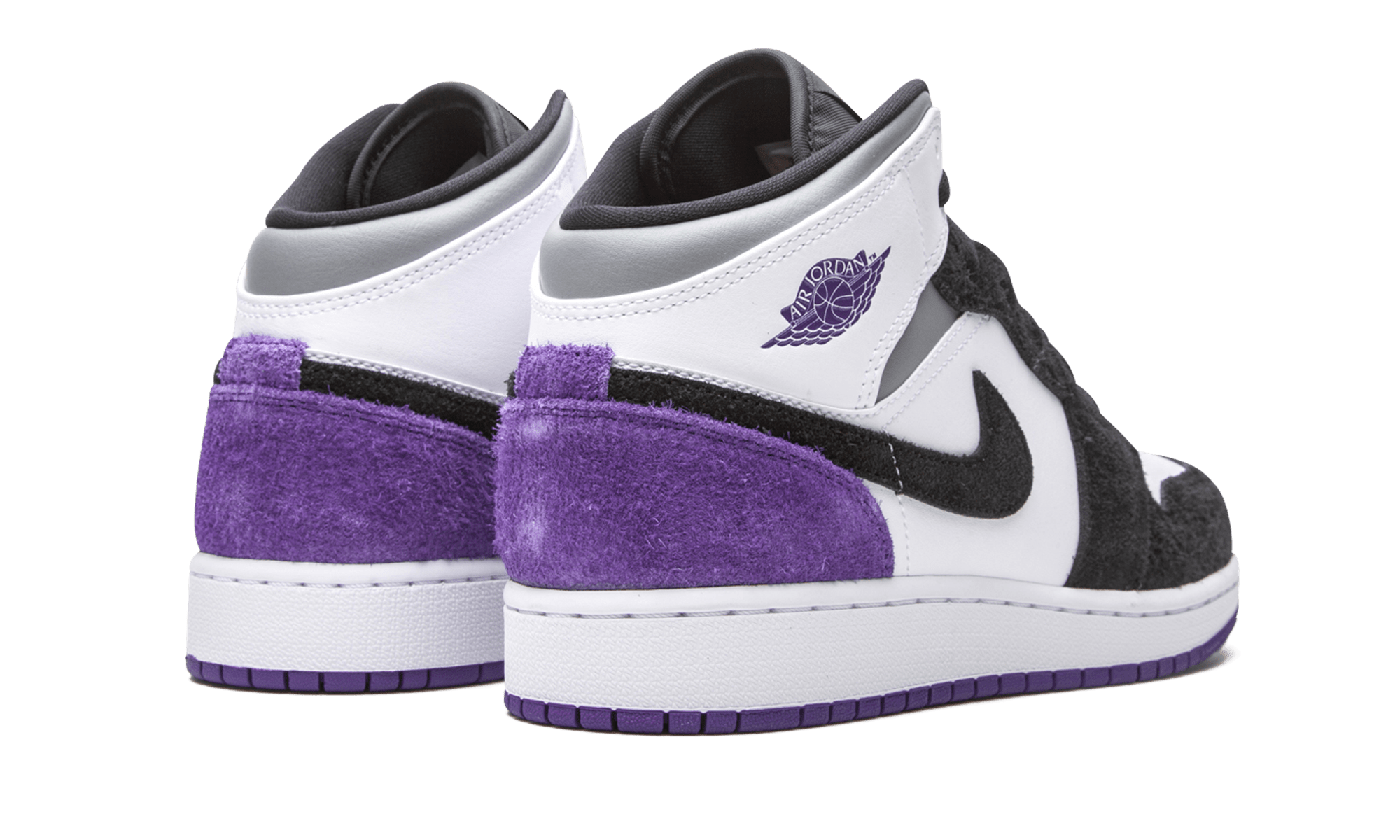 JORDAN 1 MID LASER PURPLE GS