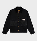 Cropped Chore Jacket Black