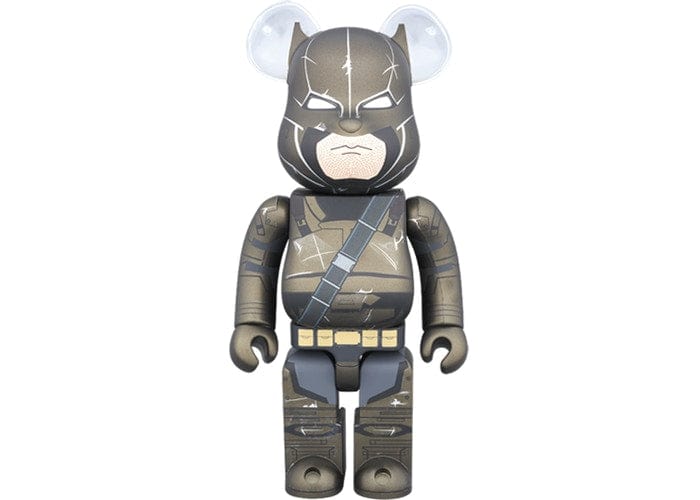 BEARBRICK ARMORED BATMAN 400% BLACK