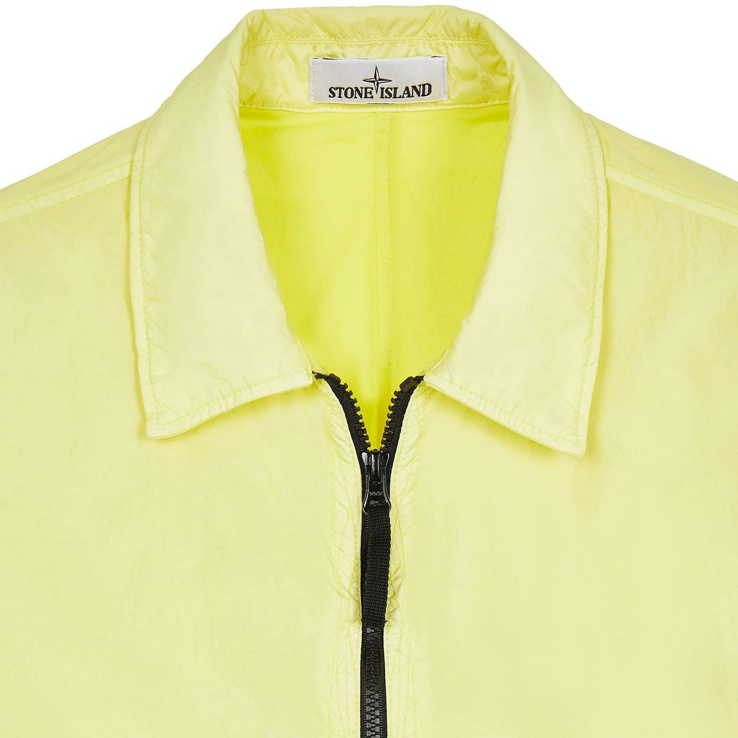 Stone Island Yellow Zip Overshirt