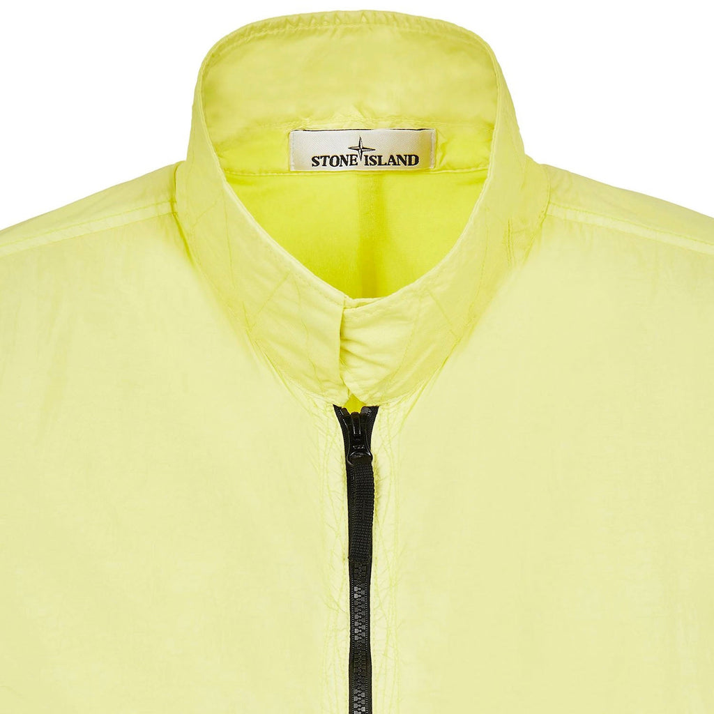 Stone Island Yellow Zip Overshirt