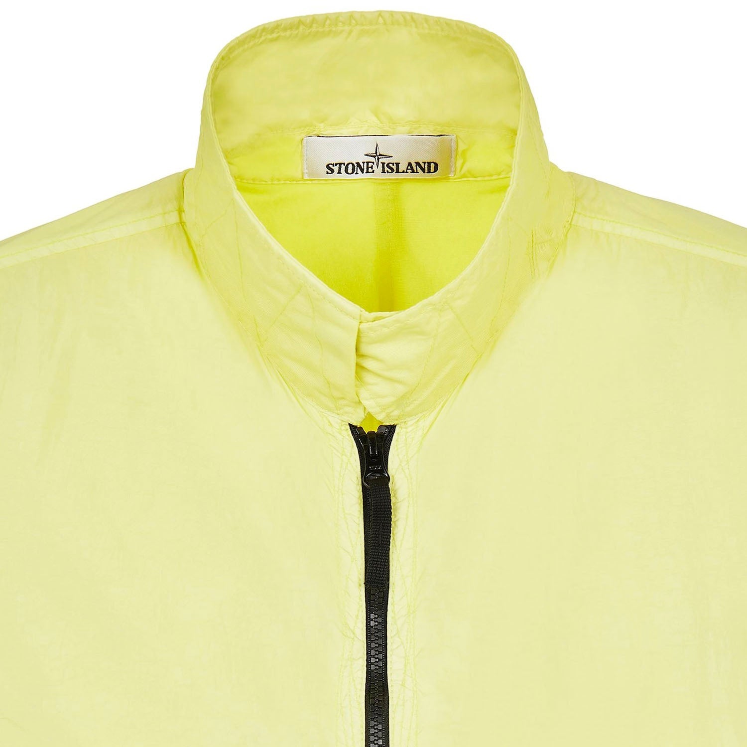 Stone Island Yellow Zip Overshirt
