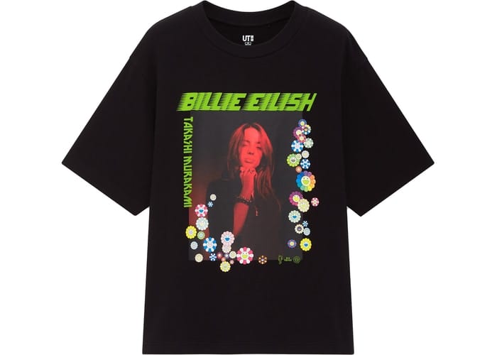 UNIQLO X BILLIE EILISH FLOWER PHOTO T-SHIRT