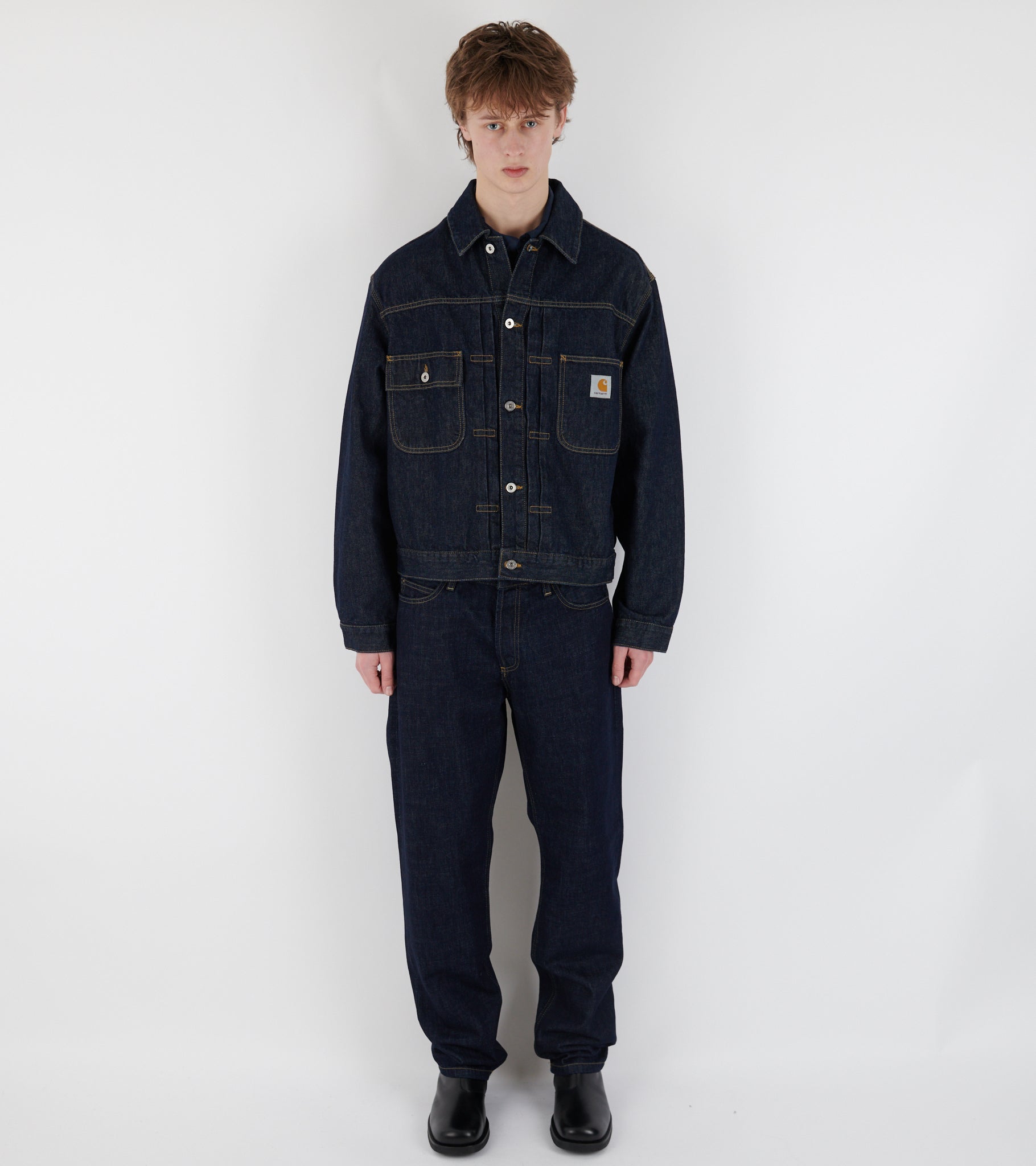 Belmar Jacket Blue Rinsed