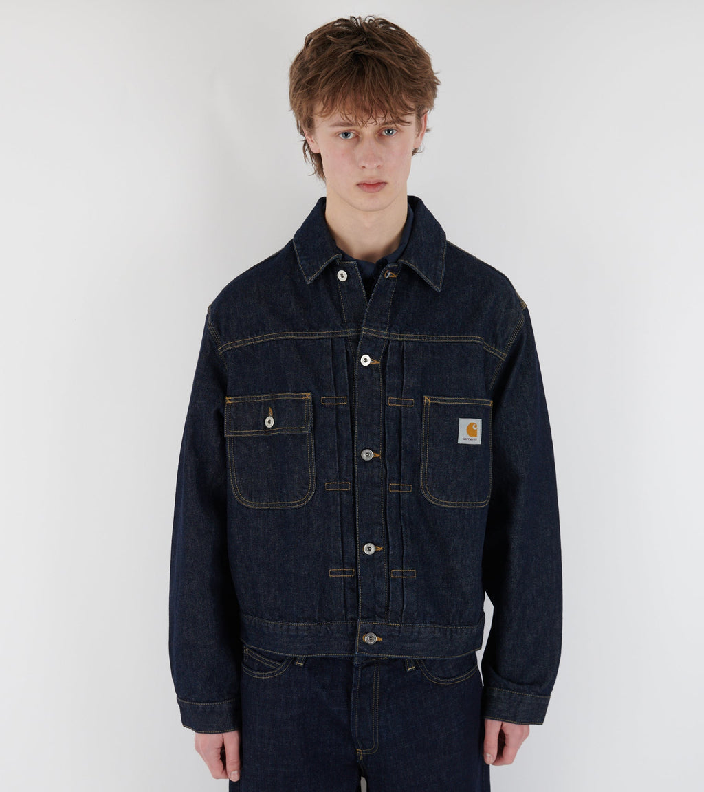 Belmar Jacket Blue Rinsed