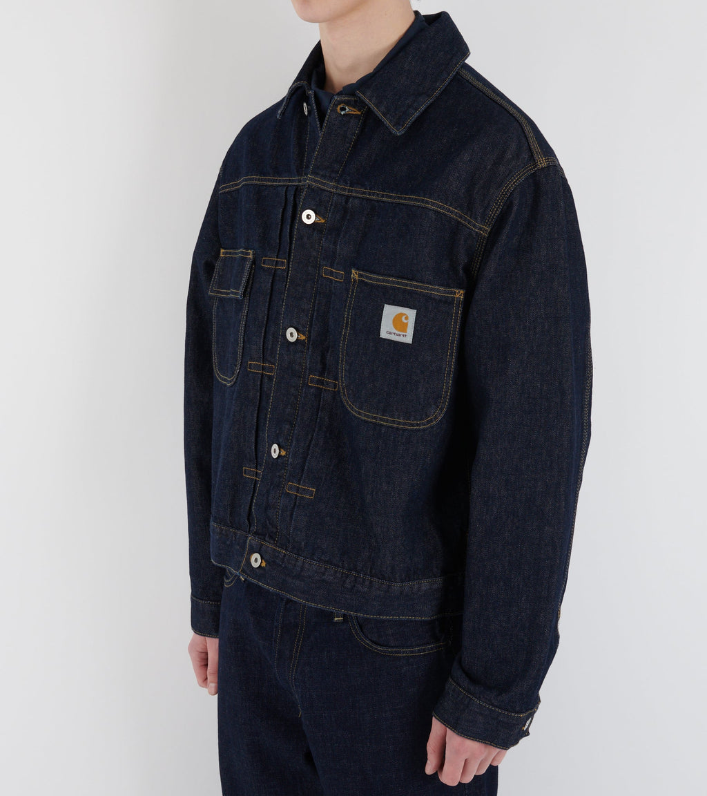 Belmar Jacket Blue Rinsed